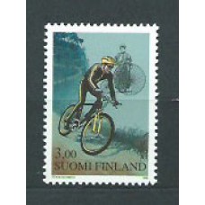 Finlandia - Correo 1998 Yvert 1411 ** Mnh Deportes ciclismo