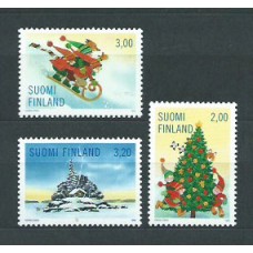 Finlandia - Correo 1998 Yvert 1423/25 ** Mnh Navidad