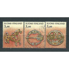 Finlandia - Correo 1999 Yvert 1432/34 ** Mnh Kalevala