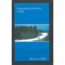 Finlandia - Correo 1999 Yvert 1435 Carnet ** Mnh Puentes y carreteras