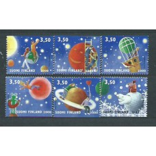 Finlandia - Correo 2000 Yvert 1477/82 ** Mnh Astro