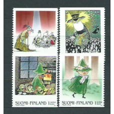 Finlandia - Correo 2000 Yvert 1486/89 ** Mnh Cómics