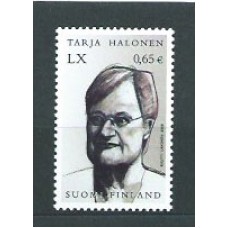 Finlandia - Correo  2003 Yvert 1645 ** Mnh Harja Halonen