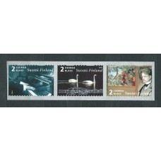 Finlandia - Correo 2004 Yvert 1649/51 ** Mnh Música