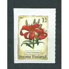 Finlandia - Correo 2007 Yvert 1808 ** Mnh Flores