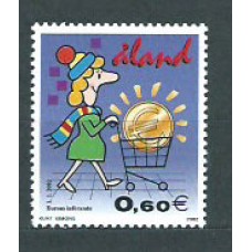 Aland Correo Yvert 198 Mnh ** Euros