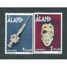 Aland Correo Yvert 210/11 Mnh ** Joyas