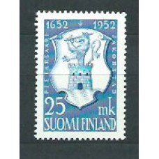 Finlandia - Correo 1952 Yvert 393 ** Mnh Escudos