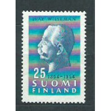 Finlandia - Correo 1954 Yvert 404 * Mh Ivar Eilksman