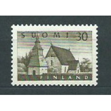 Finlandia - Correo 1956 Yvert 437 ** Mnh Iglesia