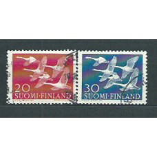 Finlandia - Correo 1956 Yvert 445/6 o Usado Día de los países Nórdicos