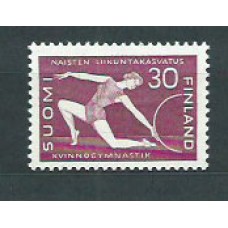 Finlandia - Correo 1959 Yvert 489 ** Mnh Deportes