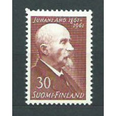 Finlandia - Correo 1961 Yvert 515 ** Mnh Juhani Aho