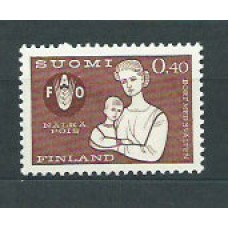 Finlandia - Correo 1963 Yvert 550 ** Mnh Campaña contra el hambre