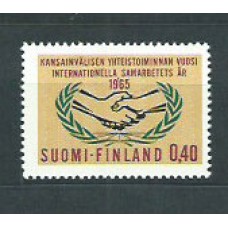 Finlandia - Correo 1965 Yvert 569 ** Mnh ONU