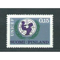 Finlandia - Correo 1966 Yvert 587 ** Mnh UNICEF