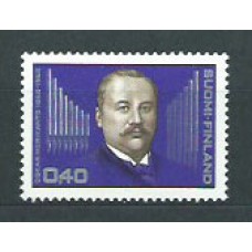 Finlandia - Correo 1968 Yvert 616 ** Mnh Oscar Merikanto