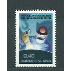 Finlandia - Correo 1968 Yvert 619 ** Mnh Industria