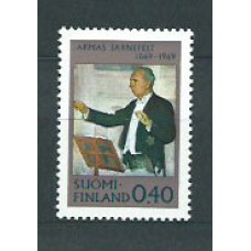 Finlandia - Correo 1969 Yvert 628 ** Mnh Música