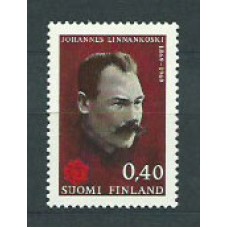 Finlandia - Correo 1969 Yvert 630 ** Mnh Johannes Linnankoski