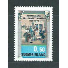 Finlandia - Correo 1970 Yvert 646 ** Mnh Sociedad Aurora