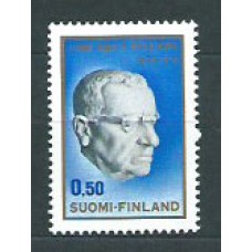 Finlandia - Correo 1970 Yvert 648 ** Mnh Juho K. Paasikivi