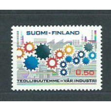 Finlandia - Correo 1970 Yvert 649 ** Mnh Industria