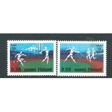 Finlandia - Correo 1971 Yvert 659/60 ** Mnh Deportes