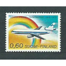 Finlandia - Correo 1973 Yvert 702 ** Mnh Finnair