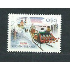 Finlandia - Correo 1976 Yvert 758 ** Mnh Navidad