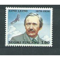 Finlandia - Correo 1978 Yvert 794 ** Mnh Eino Leino poeta