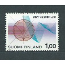 Finlandia - Correo 1978 Yvert 795 ** Mnh Congreso matemático