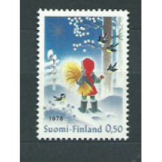 Finlandia - Correo 1978 Yvert 799 ** Mnh Navidad