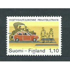 Finlandia - Correo 1979 Yvert 813 ** Mnh Automóvil