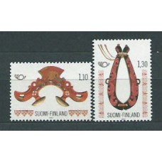 Finlandia - Correo 1980 Yvert 835/6 ** Mnh Ornamentos