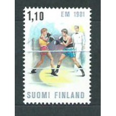 Finlandia - Correo 1981 Yvert 842 ** Mnh Deportes boxeo