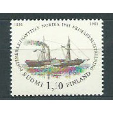 Finlandia - Correo 1981 Yvert 844 ** Mnh Barcos