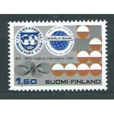 Finlandia - Correo 1982 Yvert 863 ** Mnh Banca mundial