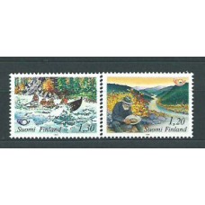 Finlandia - Correo 1983 Yvert 886/7 ** Mnh