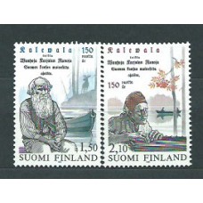 Finlandia - Correo 1985 Yvert 919/20 ** Mnh Epopeya nacional