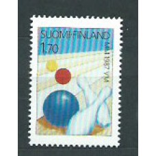 Finlandia - Correo 1987 Yvert 980 ** Mnh Deportes