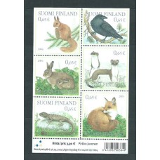 Finlandia - Hojas Yvert 34 ** Mnh Fauna