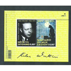 Finlandia - Hojas Yvert 49 ** Mnh Mika Waltari