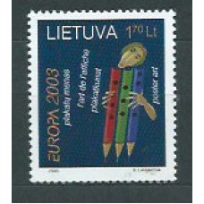 Lituania - Correo Yvert 714 ** Mnh Europa