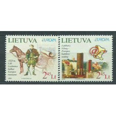 Lituania - Correo Yvert 844/5 ** Mnh Europa