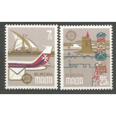 Malta - Correo 1979 Yvert 583/4 ** Mnh Europa