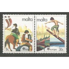 Malta - Correo 1981 Yvert 616/7 ** Mnh Europa