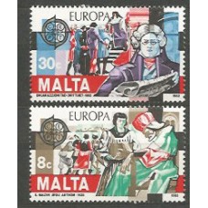 Malta - Correo 1982 Yvert 649/50 ** Mnh Europa