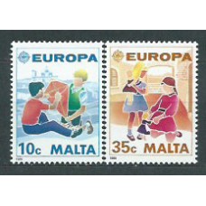 Malta - Correo 1989 Yvert 795/6 ** Mnh Europa