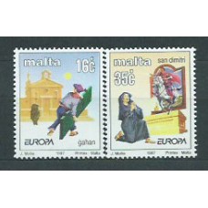 Malta - Correo 1997 Yvert 987/8 ** Mnh Europa